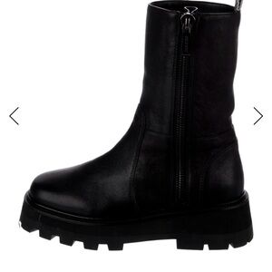 Jimmy Choo Black Combat Boots